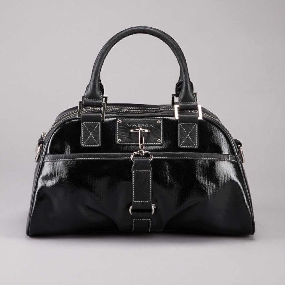 Nwot Via Spiga Caldo Coated canvas satchel